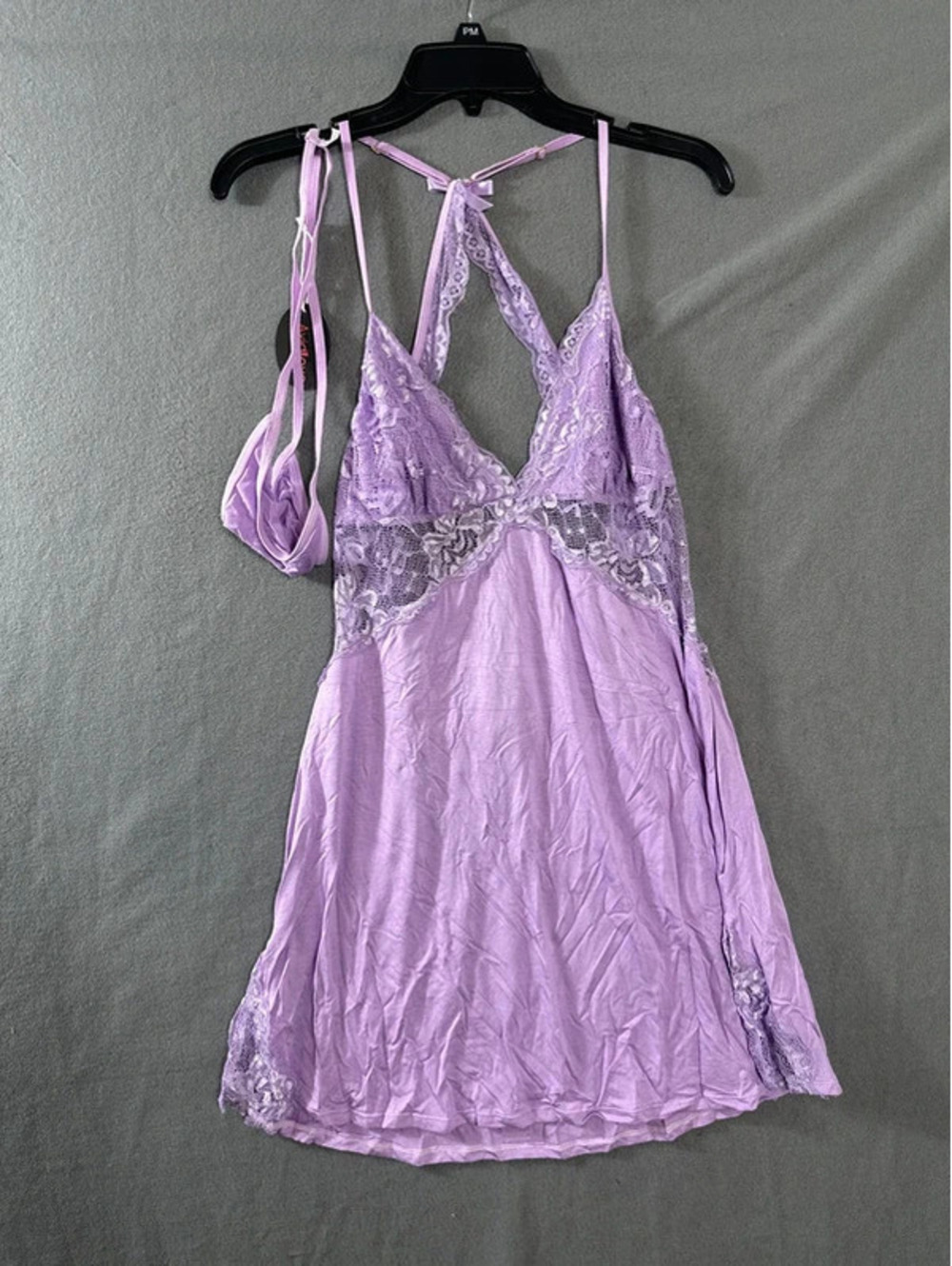 Avid love nightie gown thong set new